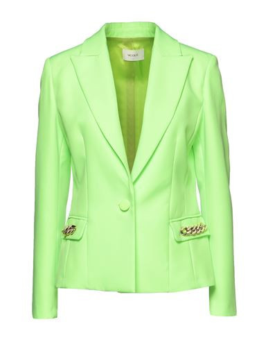 Vicolo Woman Blazer Lime green Size S Polyester, Elastane | YOOX (US)