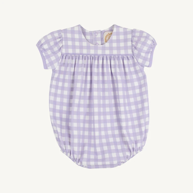 Blythe Bubble - Lauderdale Lavender Gingham | The Beaufort Bonnet Company