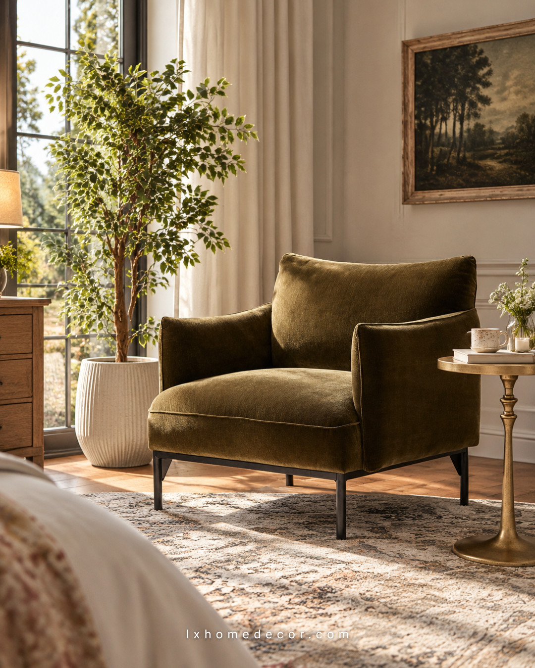 Looking for a cozy accent chair that makes a room feel instantly warmer? I wanted a quiet reading corner with a piece that feels timeless and comfortable, and this style blends beautifully with soft neutrals and natural textures. It’s the kind of chair you’ll actually want to relax in every day. 
Would you add one to your home? Shop the look and save this idea.

#AccentChair #LivingRoomDecor #CozyHome #HomeInspiration #InteriorStyle
 
cozy accent chair, living room seating, neutral home decor

 

 #LTKOver40 #LTKHome #LTKSaleAlert