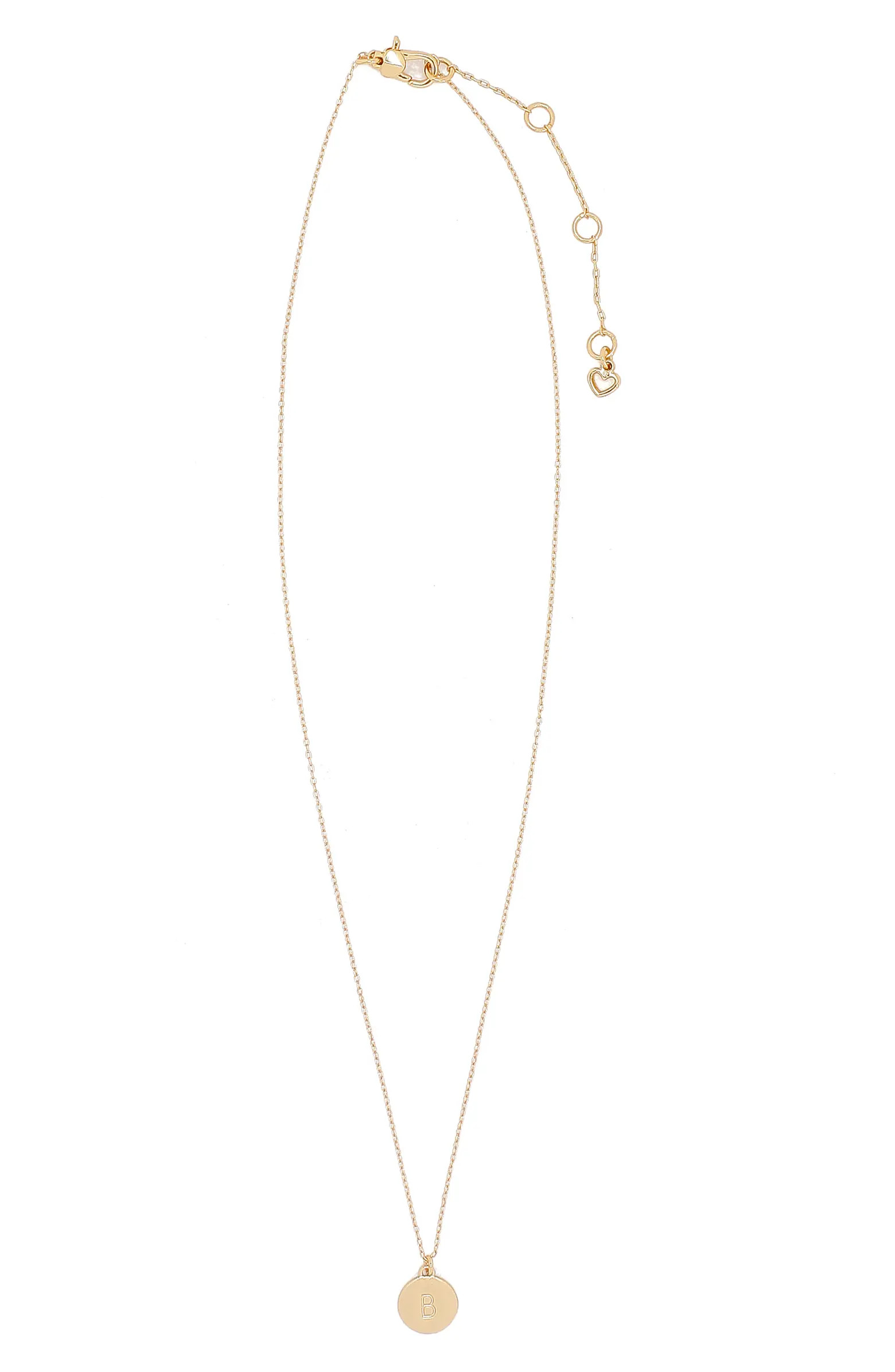 mini initial pendant necklace | Nordstrom