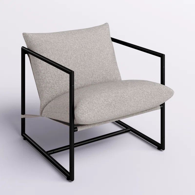 Reagle Modern Metal Framed Sling Accent Chair | Wayfair North America