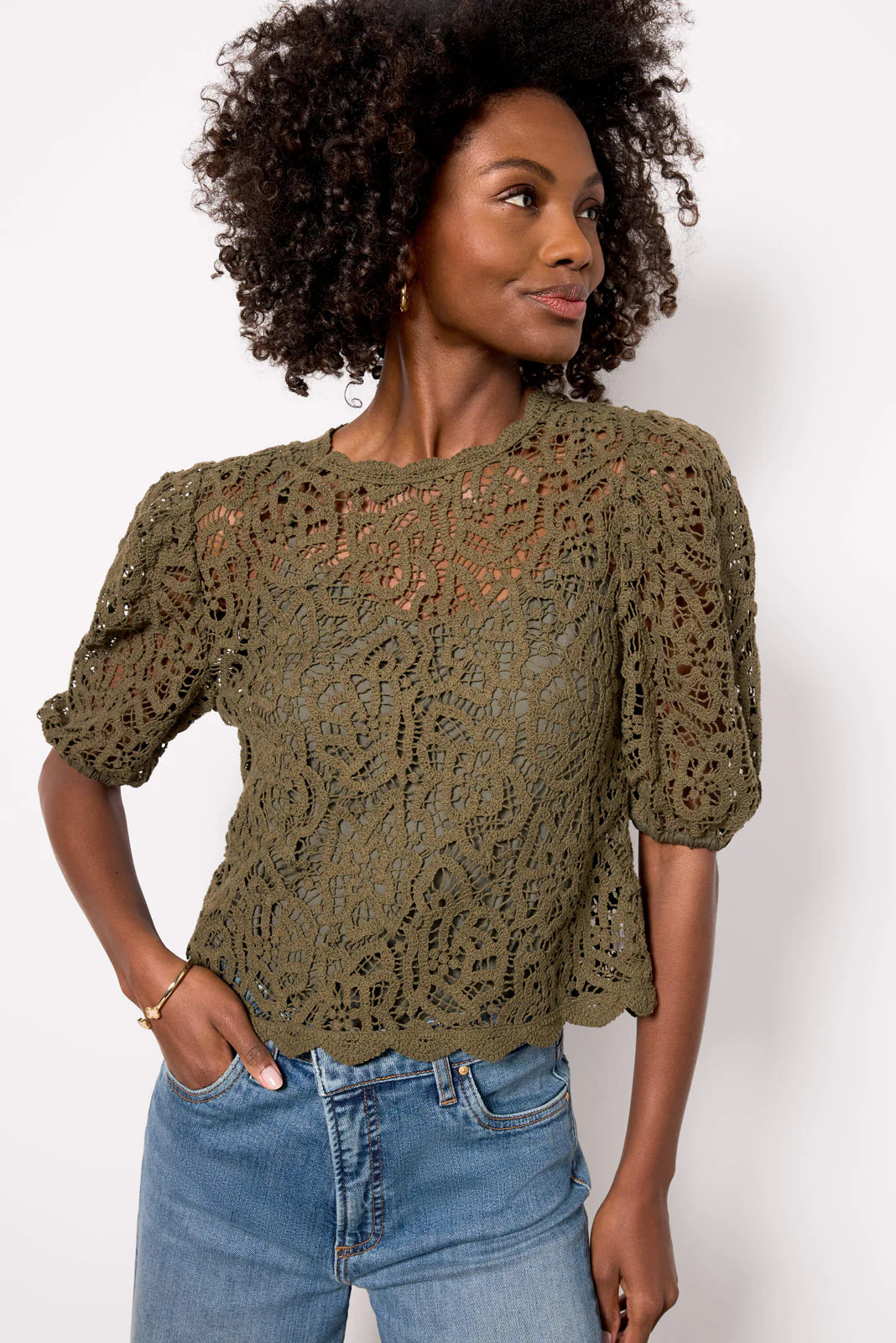 Cherished Lace Top | Evereve
