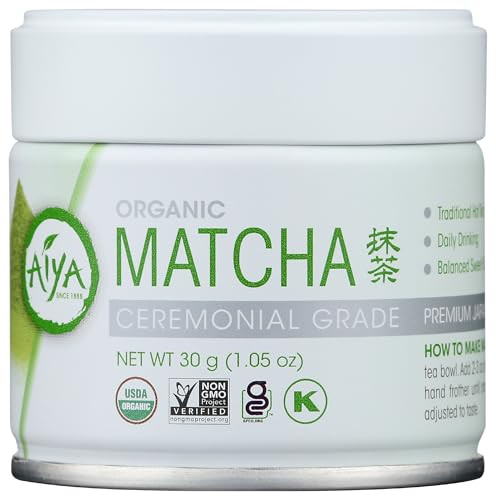 AIYA Organic Ceremonial Grade Matcha, 30 gm | Amazon (US)