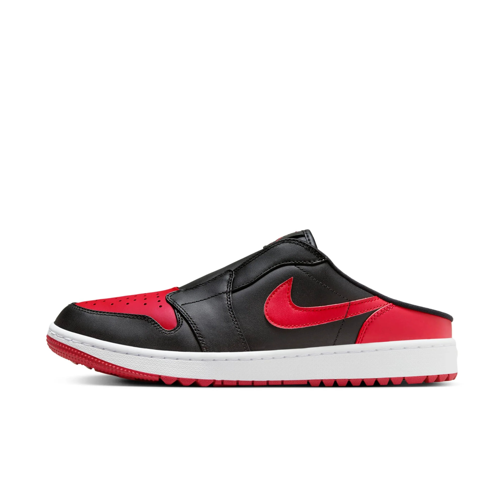 Air Jordan Men's Mule 1 Golf 'Bred' - Fj1214-001 - Black/White/Varsity Red / 9.5 | Zulily