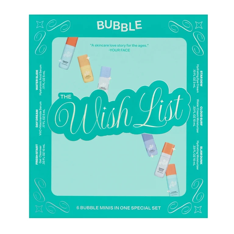 Bubble Skincare The Wish List Mini Essentials Set | Walmart (US)