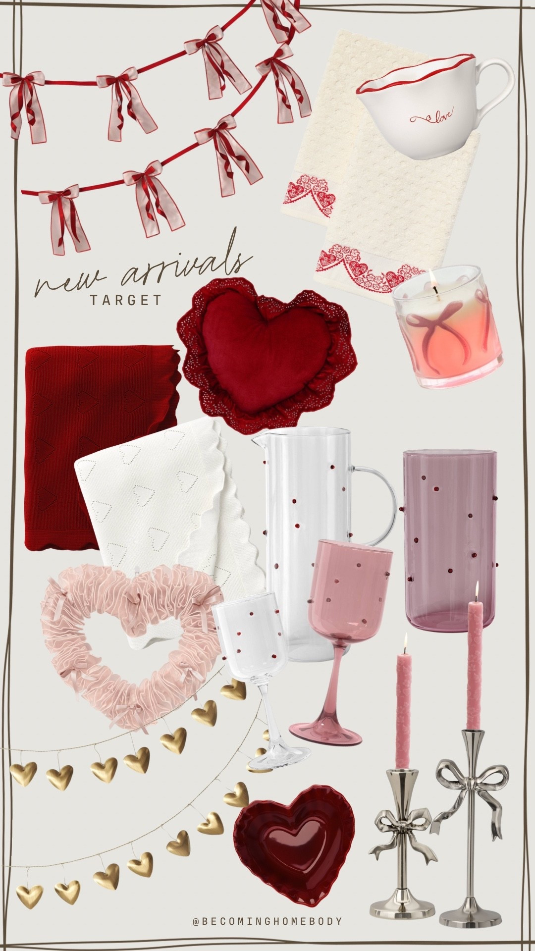 Valentine’s Day launch at Target is so dreamy!

#TargetHome
#TargetDecor
#TargetFinds
#HomeDecor
#ModernDecor
#NeutralHome
#AffordableDecor
#HomeInspo
#CozyHome
#StyledSpaces

#LTKHome #LTKFindsUnder100 #LTKSeasonal