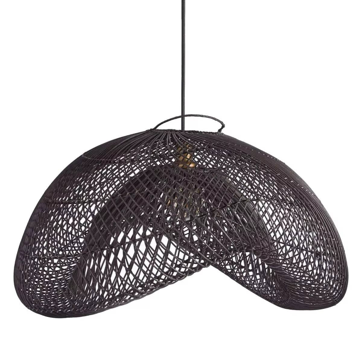 Lucian Rattan Pendant Light | Rowabi