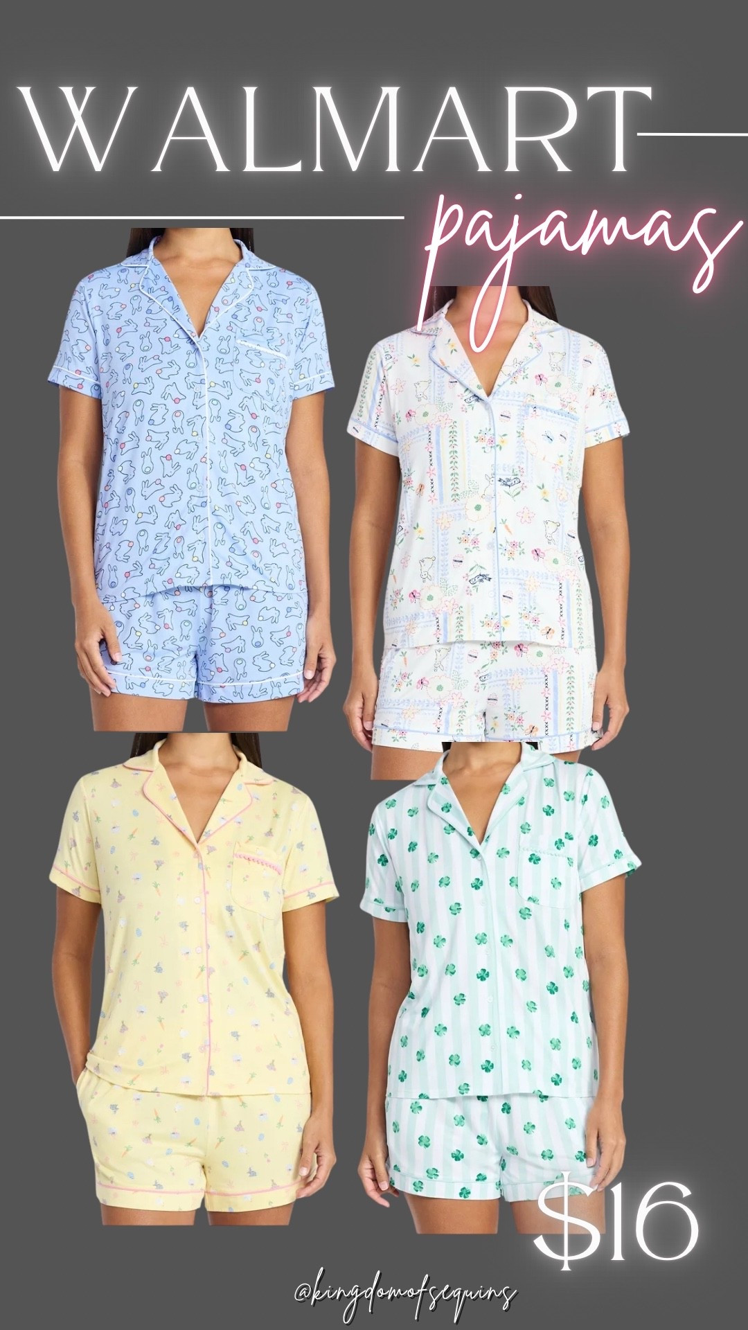 The cutest spring pajamas only $16!!

#LTKgrwm #LTKSaleAlert #LTKootd