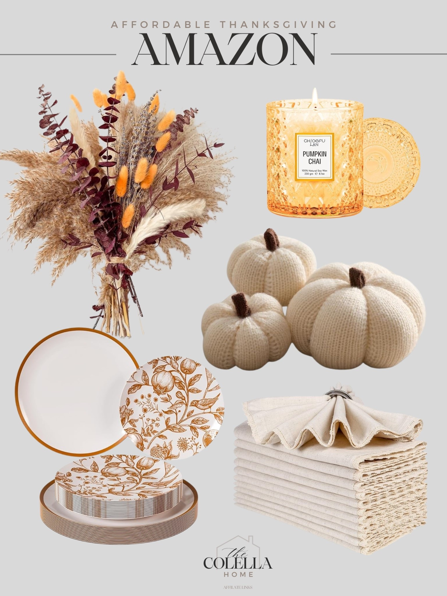 Affordable Thanksgiving Decor From Amazon 

#LTKHome #LTKFindsUnder100 #LTKSeasonal