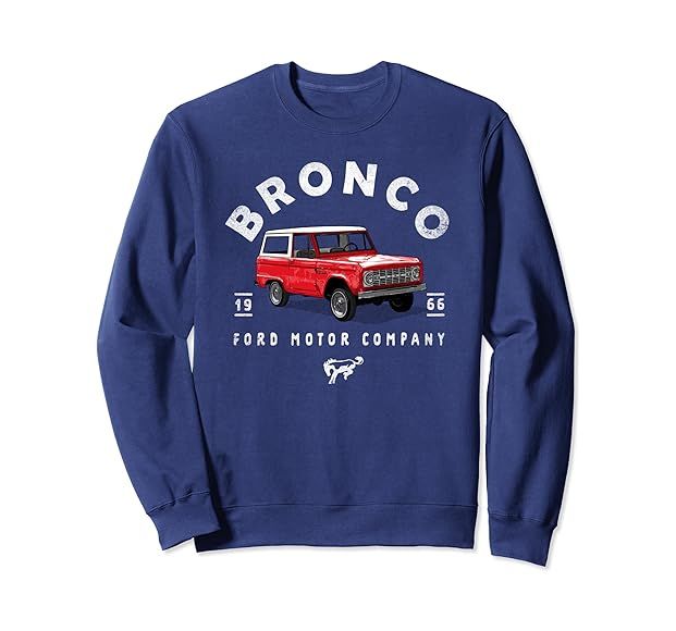 Ford Bronco '66 Illustrated Sweatshirt | Amazon (US)