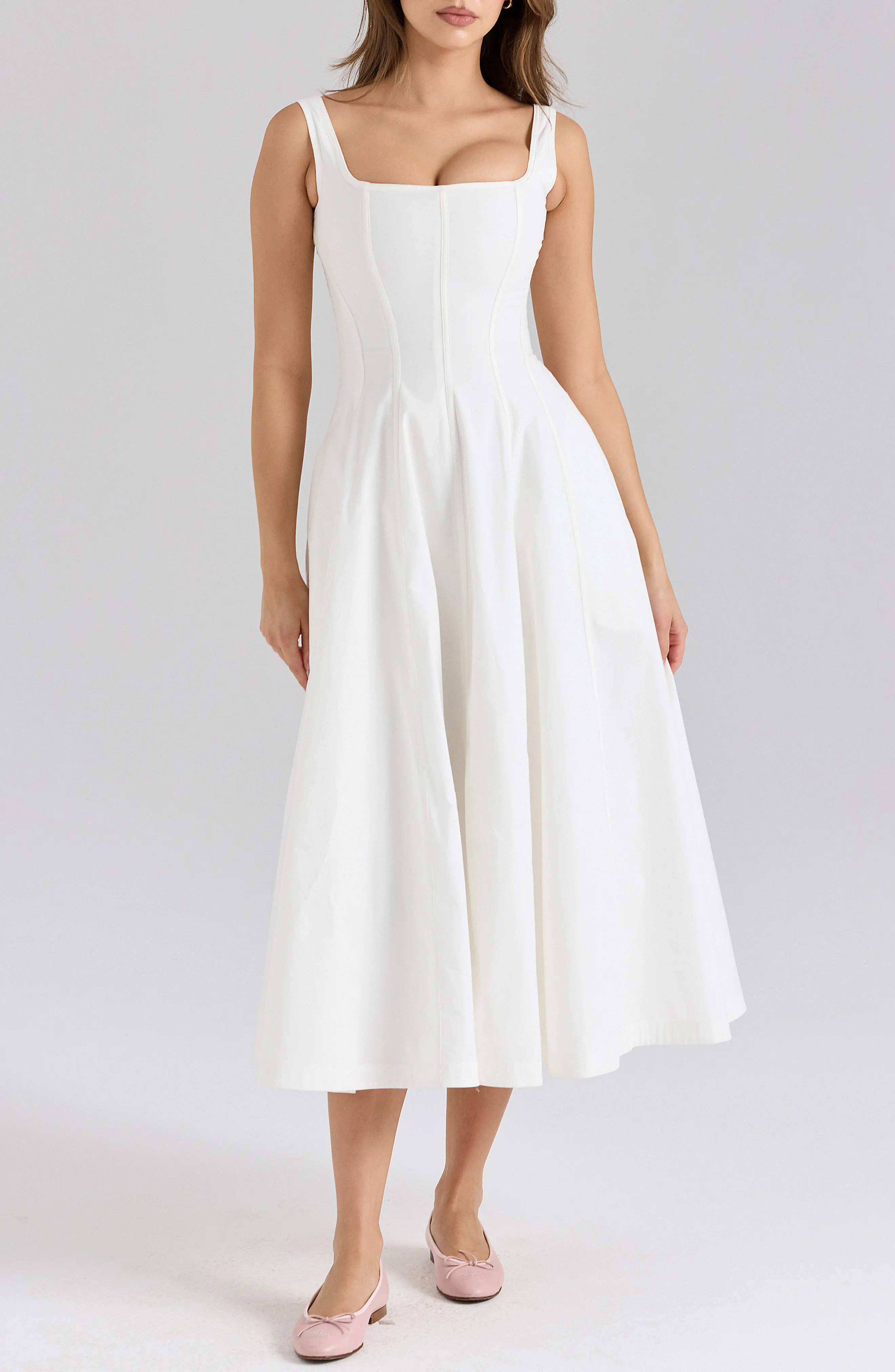 Mariabella A-Line Midi Dress (Women) | Nordstrom | Nordstrom
