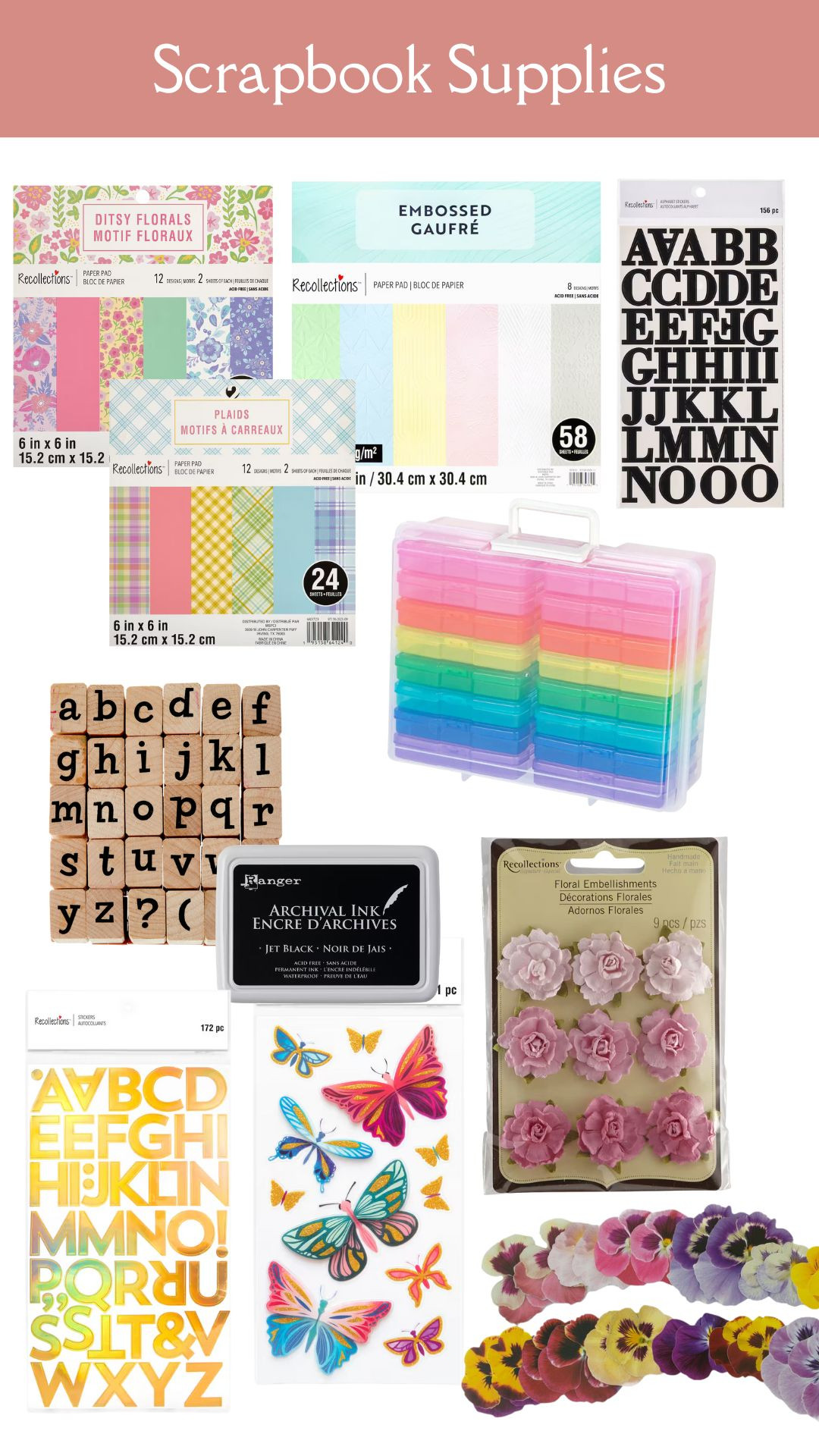 Scrapbooking haul from Michaels! 

 #LTKHome #LTKSaleAlert #LTKFindsUnder50