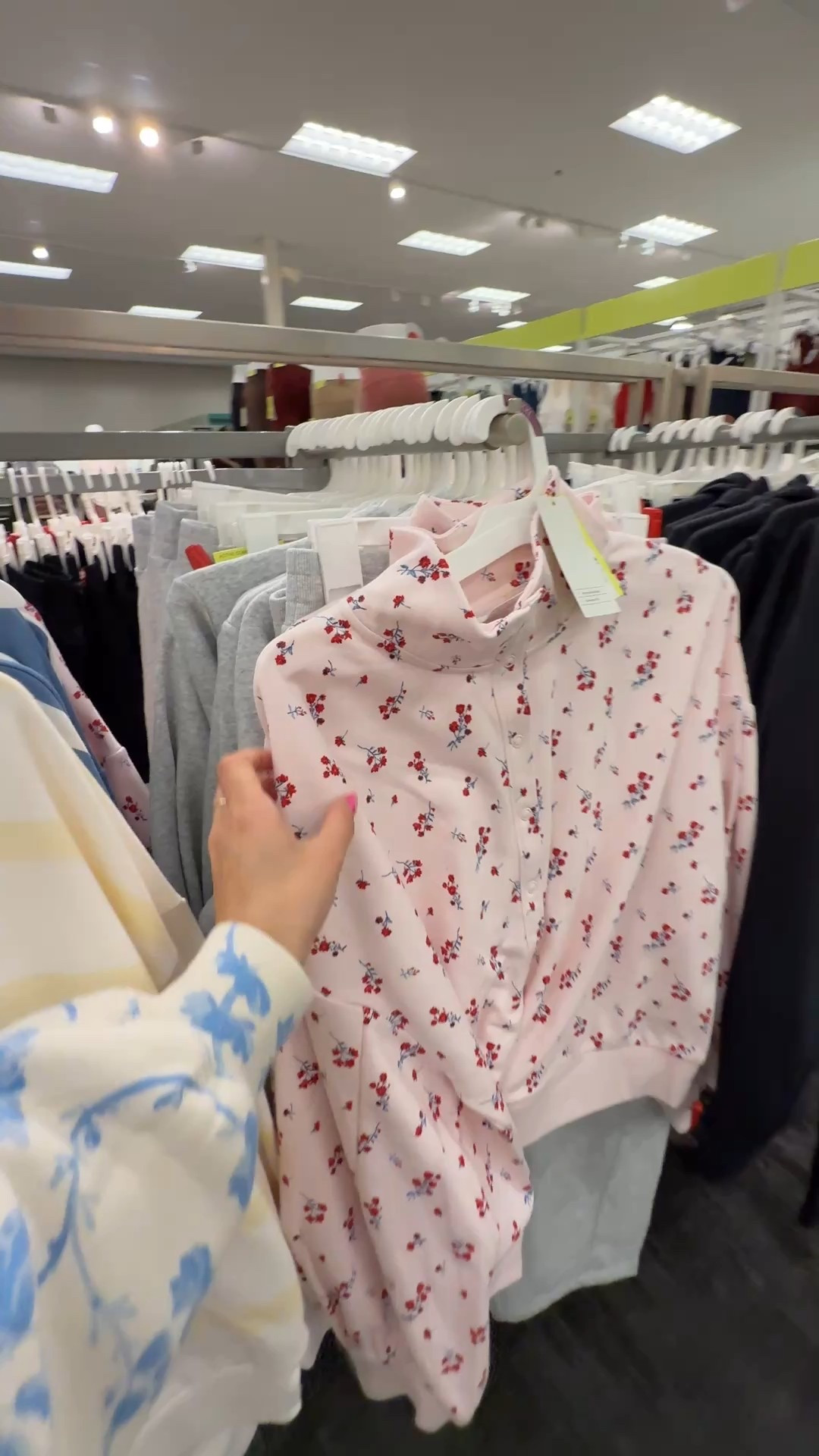 I said hoodie totally meant quarter button up this is from target and they have matching workout sets in this print as well 

#LTKActive #LTKHoliday #LTKFindsUnder50