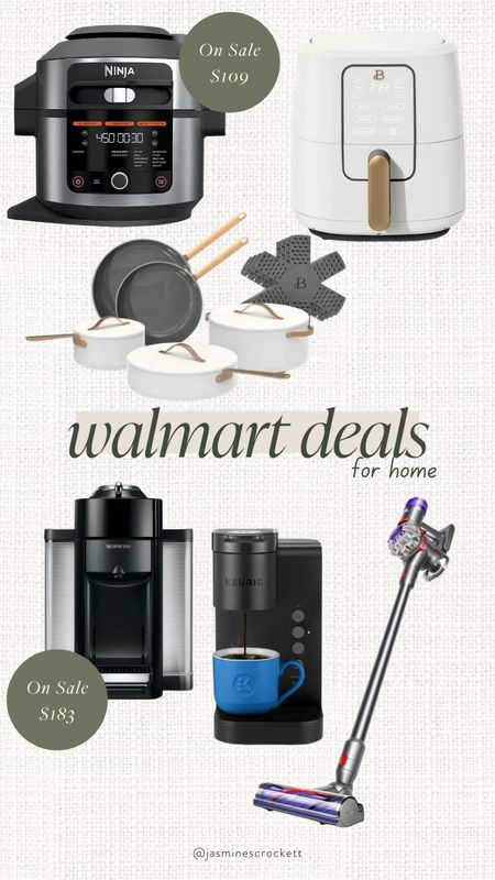 Home kitchen appliances and home appliances on sale from @walmart! 

#LTKHoliday #LTKGiftGuide #LTKhome