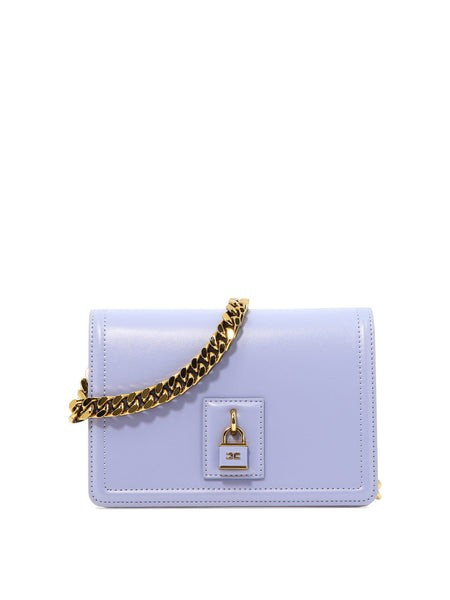Elisabetta Franchi Logo Detailed Crossbody Bag | Cettire Global