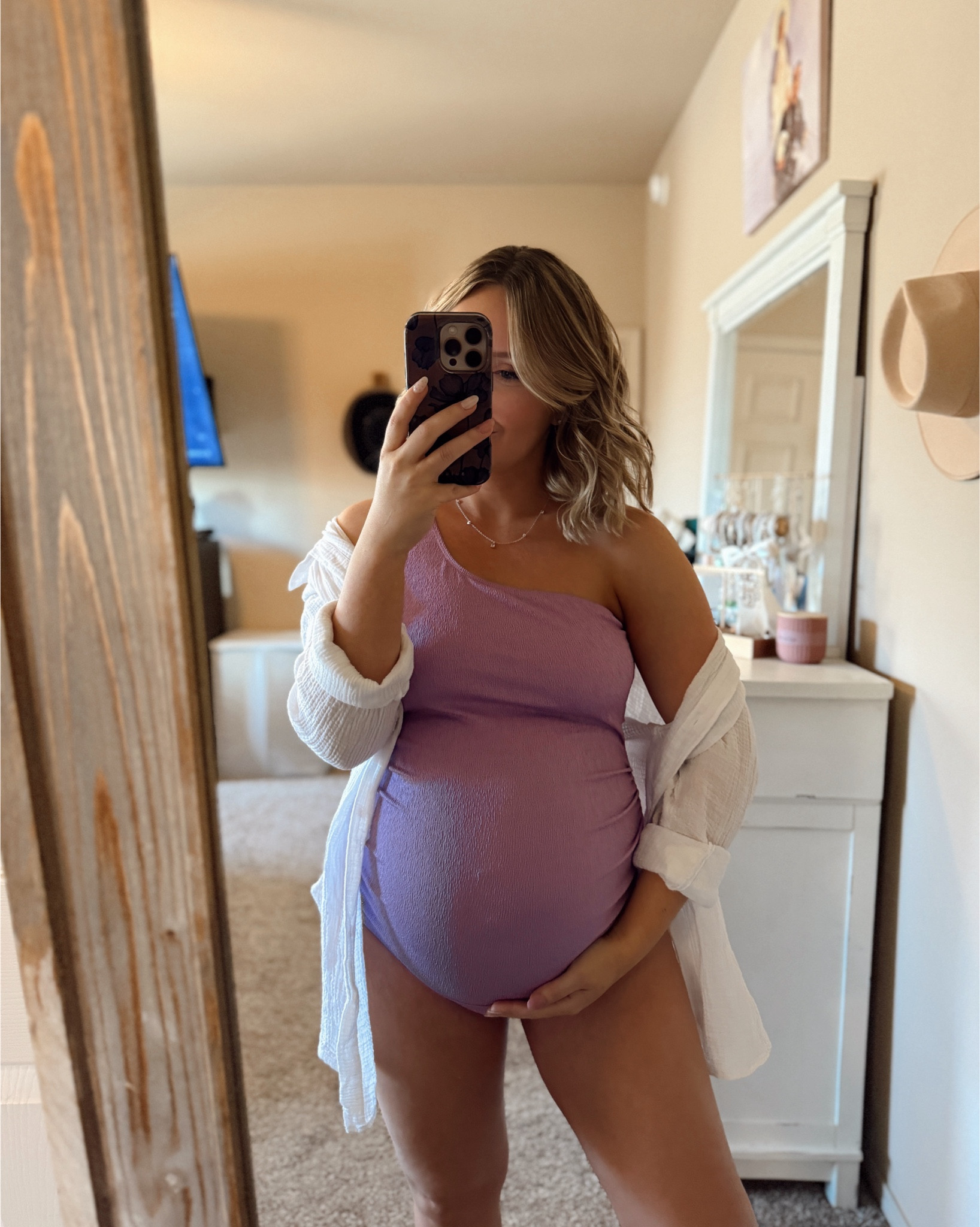 Maternity swim from Amazon! I’m 34 weeks pregnant here and wearing my true size medium




Swim vacation resort wear / maternity pregnancy pregnant / 3rd trimester / black 50s / Ruffle / white gauze cover up / womens / black red blue one piece / 4th of July vacation swimsuits / spring and summer fashion find finds maternity outfits / 

#LTKSwim #LTKBump #LTKmomlife