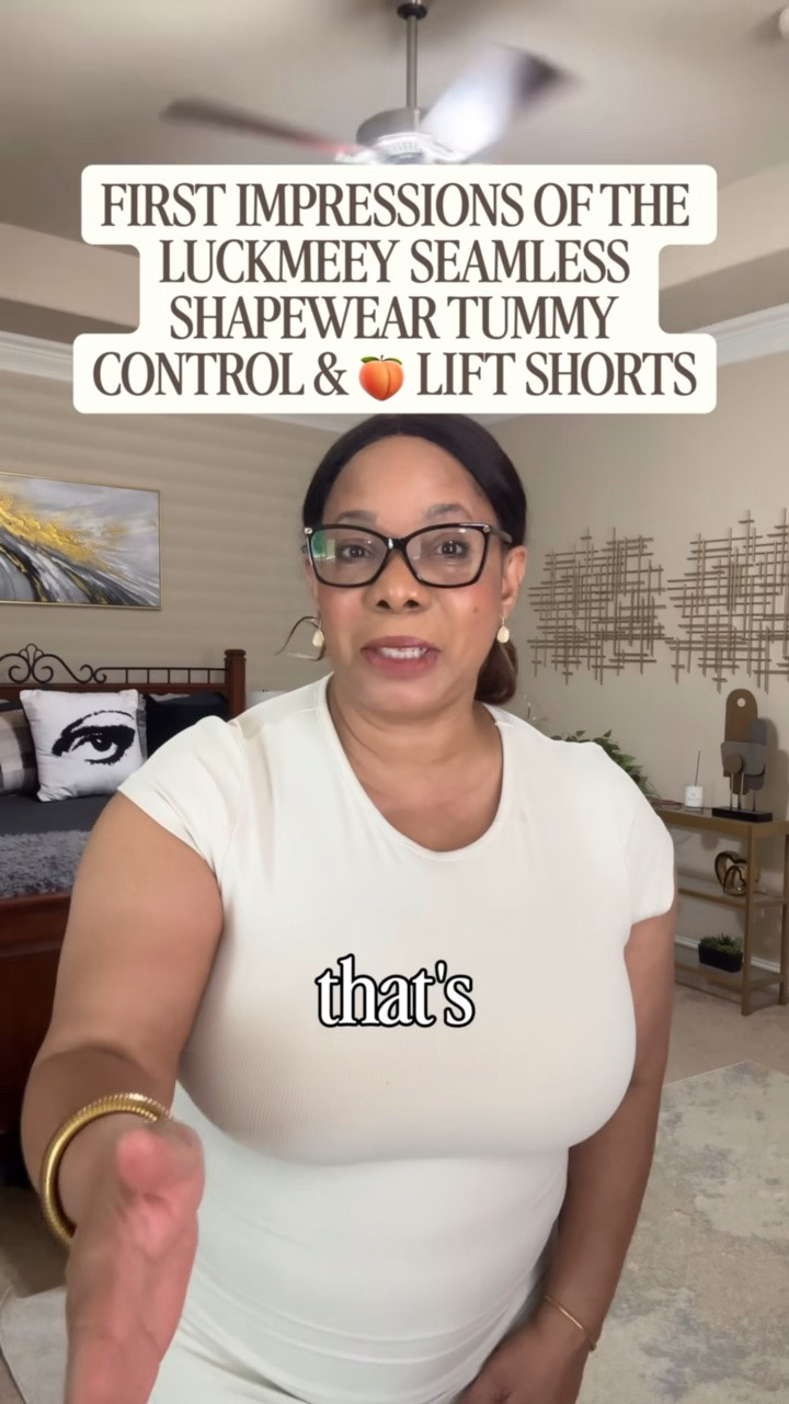 Sometimes you just want a little something something you know what I mean? 🧡

Luckmeey sent me their Seamless Shapewear Shorts to try out, and they are so light and airy!

My favorite part outside of their tummy snatching, and 🍑 lifting capabilities are the cute little tabs they have on the inside of the shorts to help keep them in place! The thing I dislike about some high-waisted items is that they keep rolling down despite how many times you pull them up, and so far I haven’t had that problem with these shorts which is great. 

I’ll have the Amazon 🔗 to these shorts on my LTK, but if you want to order from their website you can use code “FERN10” for 10% off your order. 


#Shapewear #FirstImpressions #Luckmeey #WardrobeStaples #TryOn

#LTKOver40 #LTKWorkwear #LTKgrwm