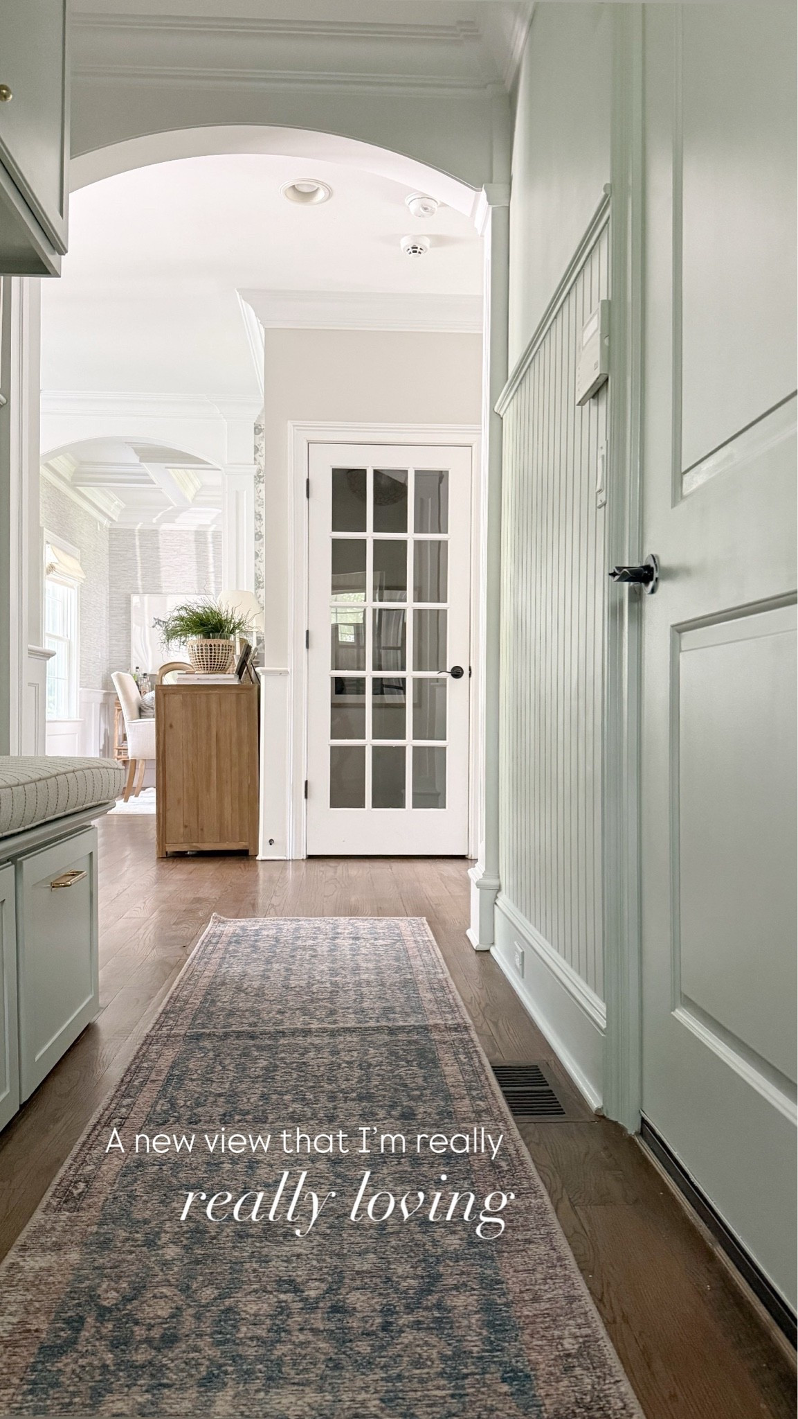 A new view in our home that I’m really loving… 

I removed wallpaper, hardware and accessories and then repainted the entire space “Grayish” by Clare Paint and it instantly felt calm. I’ll be updating the doorknobs, installing new hardware and adding a new runner soon!

#LTKHome #LTKdayinmylife #LTKstorytime