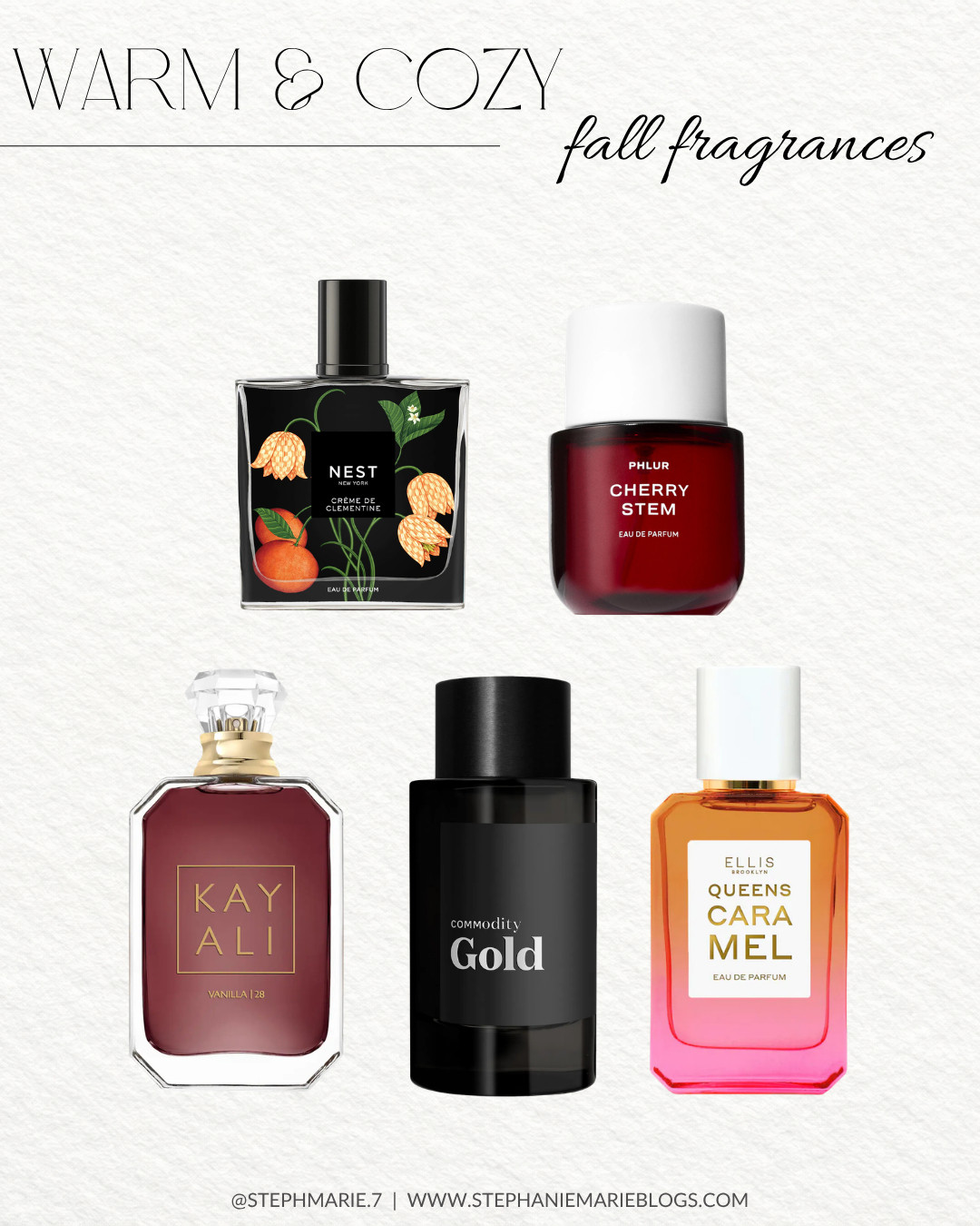 Warm & cozy fragrances for fall! These are the scents I’m reaching for when I want something rich, warm, and perfect for cooler weather, from cozy vanilla and caramel to deeper cherry and woody notes.  

 #LTKOver40 #LTKBeauty
