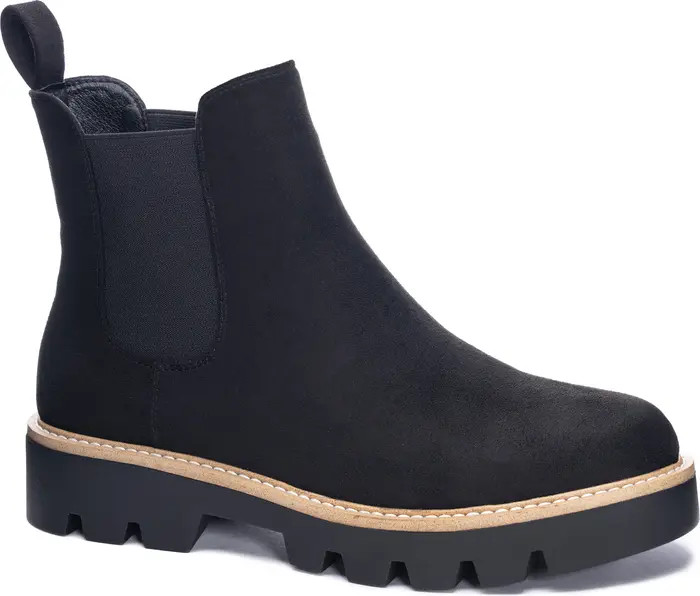 Piper Fine Faux Suede Chelsea Boot | Nordstrom Rack