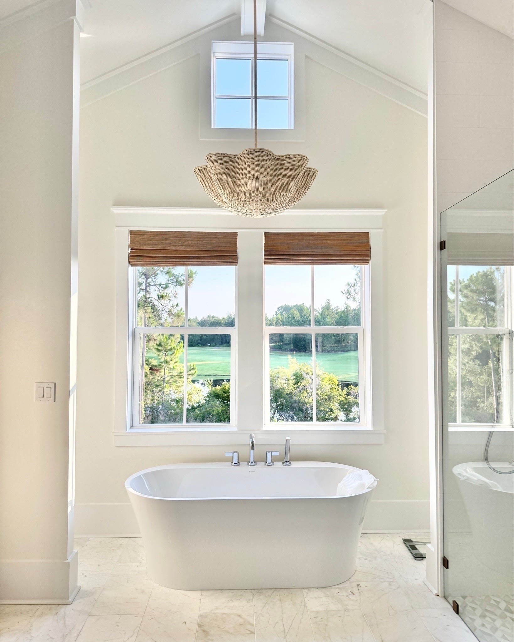Used top down window shades in “capri ivory”. See the second photo for how you can still let light in with privacy. 

Bathroom. 

#LTKFamily #LTKStyleTip #LTKHome

#LTKdayinmylife #LTKHome