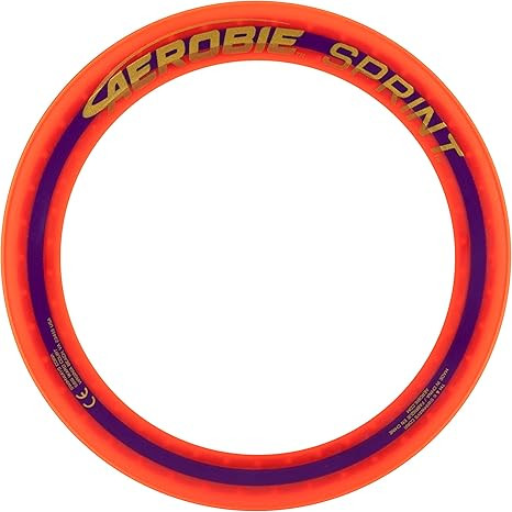 Aerobie Sprint Ring Outdoor Flying Disc, 10 Inches, Orange | Amazon (US)