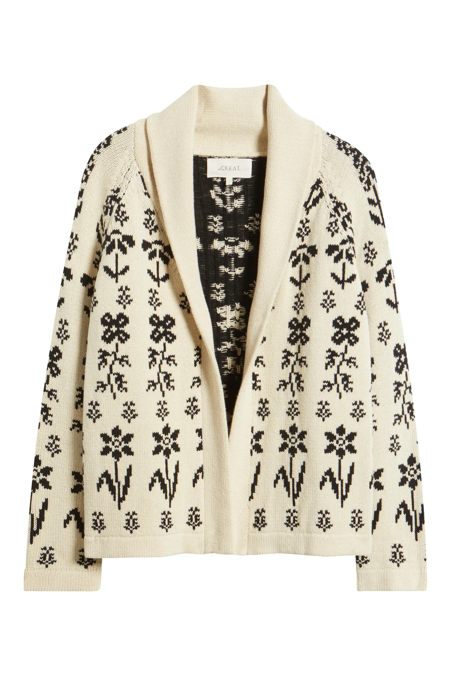 The Garden Lodge Shawl Collar Open Sweater (Women) | Nordstrom | Nordstrom