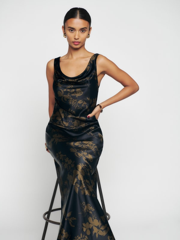 Anaiis Silk Dress | Reformation (Global)