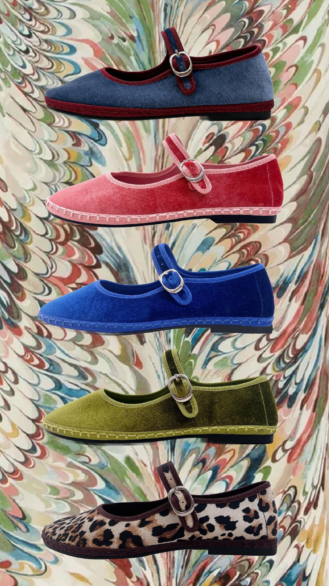 Amazon velvet ballet flats!
