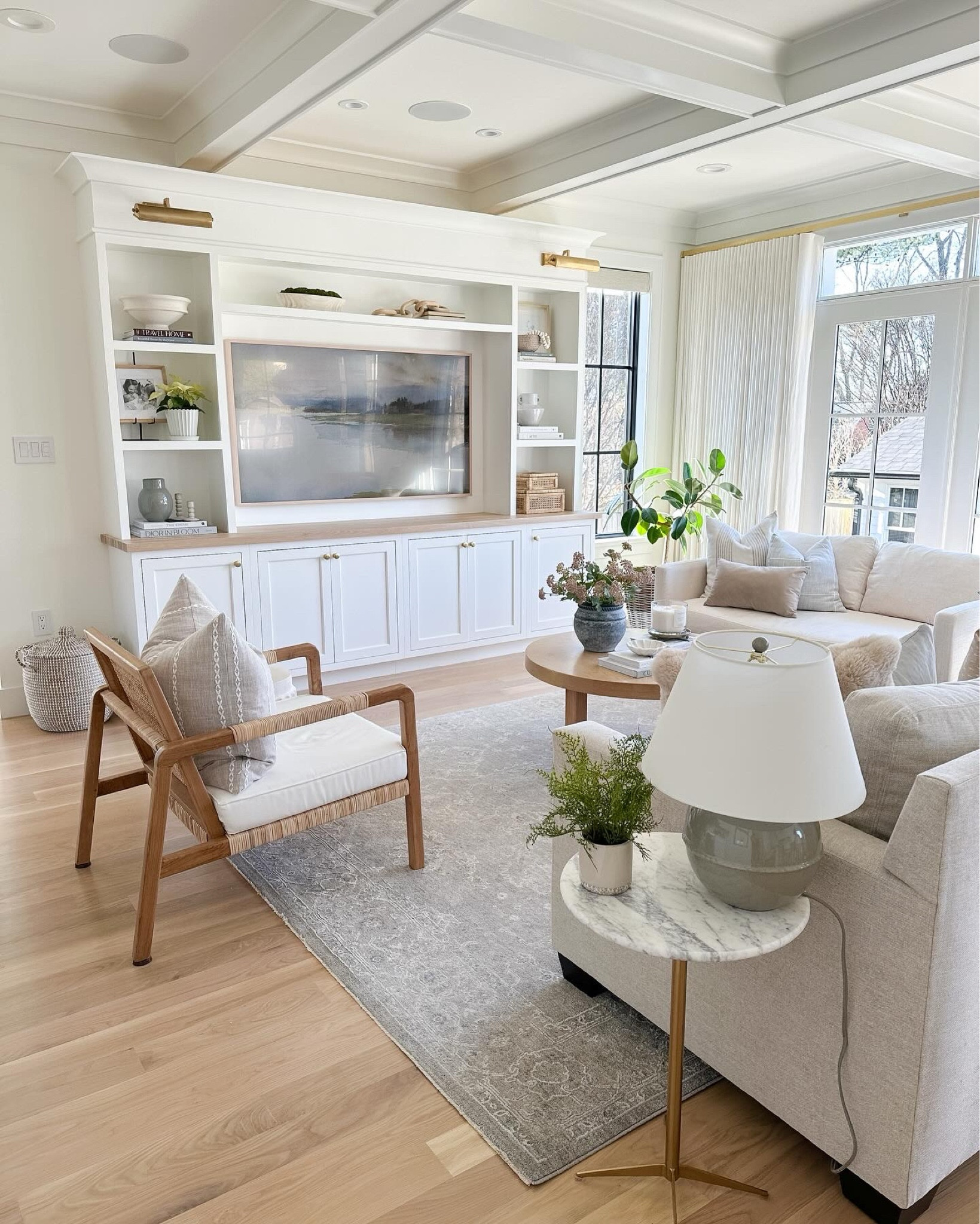 Our media / entertainment center was accustomed piece, but I’ve linked two very similar ones from pottery barn! Living room design. Great room. White living space. Neutral home decor. Target finds. Hard in hand at target. Studio McGee at target. Modern coastal, living room design.

#LTKhome #LTKstyletip #LTKsalealert