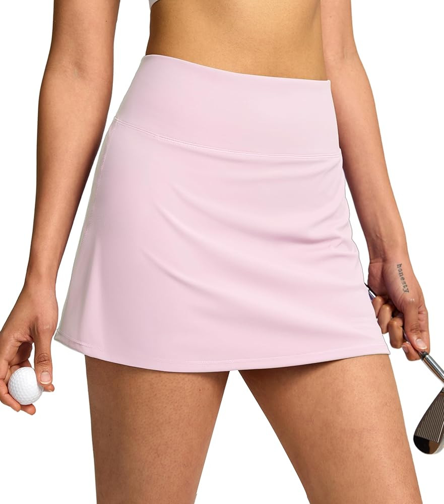 Soothfeel Tennis Skirts for Women High Waisted Golf Skirt with Shorts Pockets Workout Athletic Sk... | Amazon (US)
