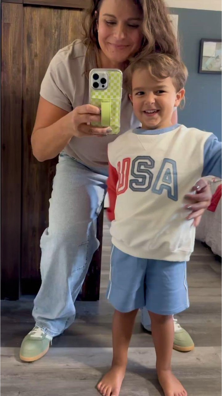 #kohlspartner Red white blue kids outfits 🇺🇸 Little Co Kohl’s matching sets
Today’s model was feeling very silly 😂❤️ perfect for sibling matching from baby through big kid—organic cotton, super soft, and I haven’t found a single piece I don’t love (they even have matching women’s swim if you want to coordinate with your littles)
#liketkit @shop.ltk #ad @kohls #kohls

#LTKKids #LTKBaby #LTKmomlife