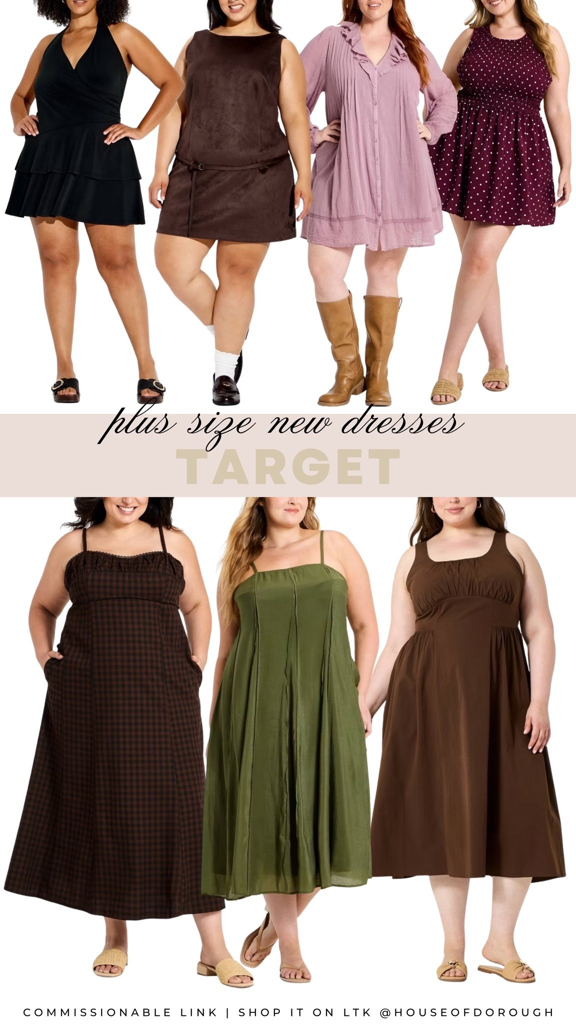 Target new plus size dresses! Plus size, outfit inspo, fall fashion, dresses, apron belly @Target #ad

#LTKSeasonal #LTKPlusSize #LTKMidsize