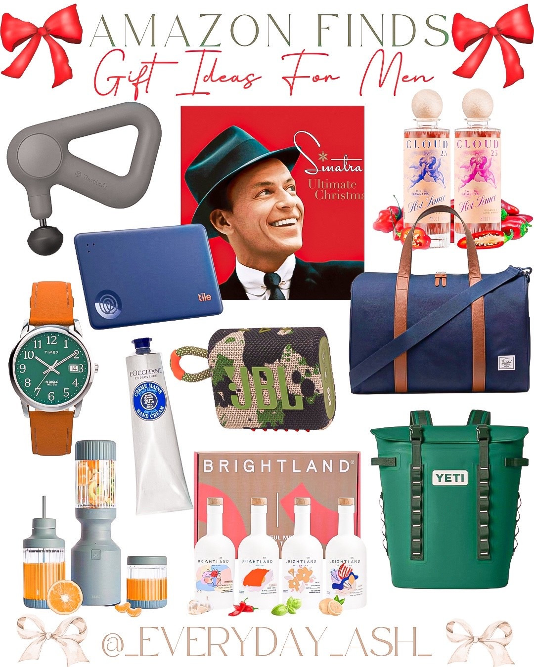 Amazon gifts - FOR MEN💙🎄

Men’s gifts, gifts for men, vinyl record, men’s stocking stuffers, yeti cooler, men’s watch, lotion, cocktail kit, hot sauce kit, travel bag for men , portable speaker 

#LTKGiftGuide #LTKHoliday #LTKMens