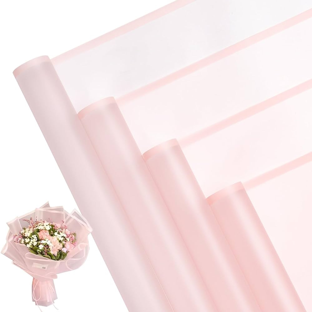 RUSPEPA 20 Sheets Flower Wrapping Paper, Waterproof Floral Bouquet Wrapping Paper, Florist Suppli... | Amazon (US)