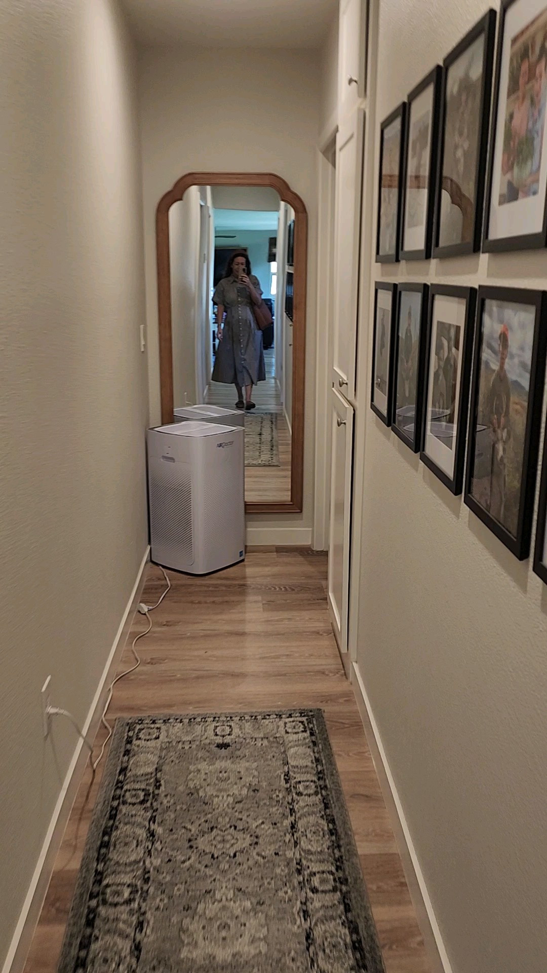 Anthropologie dupe! I'm wearing a medium.  Modest dress. Stripes. Amazon fashion finds. Louis Vuitton bag 

#LTKSaleAlert #LTKFindsUnder50 #LTKStyleTip