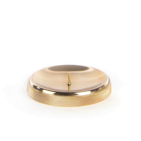 Avante Pillar Candle Holder - Champagne | MacKenzie-Childs