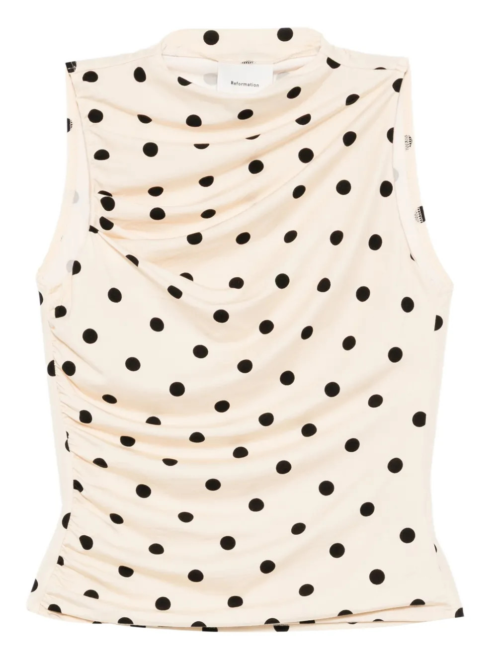 Reformation Marlo Knit Top | Neutrals | FARFETCH | Farfetch Global