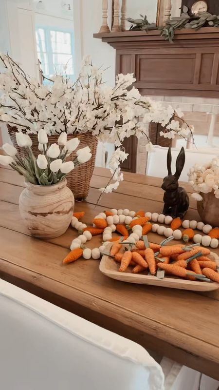 Check out these quick and easy home decor items for Easter! #springdecor #Easterdecor #homedecor #neutraldecor 

#LTKhome #LTKSeasonal #LTKstyletip