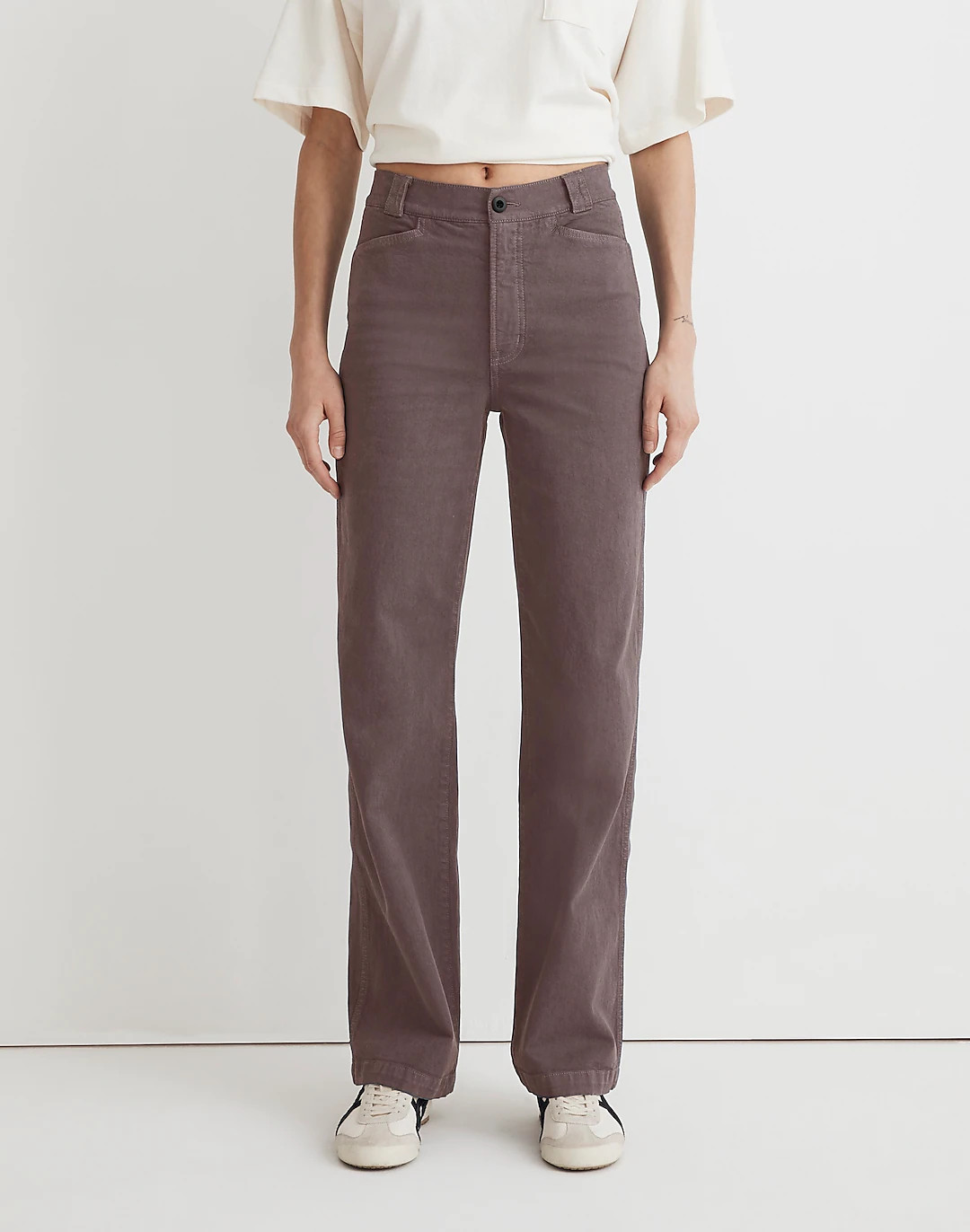 Emmett 2.0 Wide-Leg Pants: Garment-Dyed Edition | Madewell