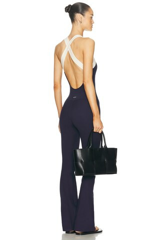 437 The Sculpt Onesie in Navy | FWRD 