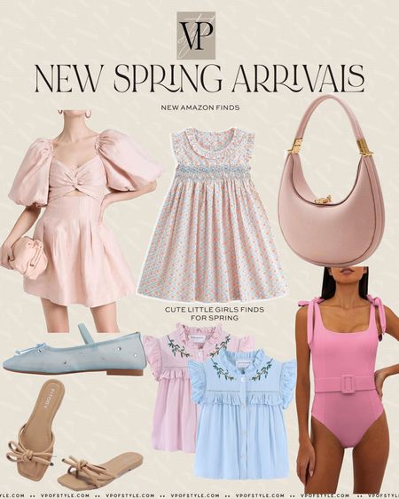 New amazon spring finds. Cute spring shoe finds from Amazon. New swim finds from amazon. New smocked dress finds for little girls and cute new spring tops for little girls. All under $65

#LTKstyletip #LTKfindsunder100 #LTKfindsunder50
