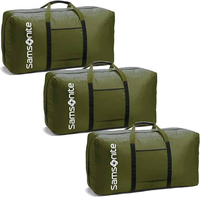 Samsonite Tote-A-Ton 32.5-Inch Duffel Bag, Army Green, 3-Pack | Amazon (US)