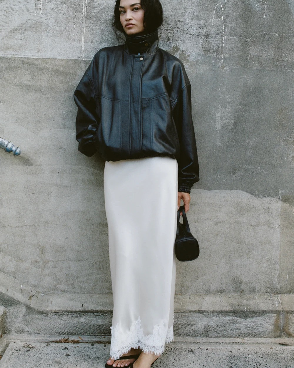 Great transition pieces from @DISSH. Love the lace skirt styled with leather and on waitlist for the long cape top!

#LTKootd #LTKmomlife #LTKOver40