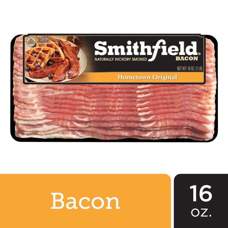 Smithfield Hometown Original Bacon, 16 oz | Walmart (US)