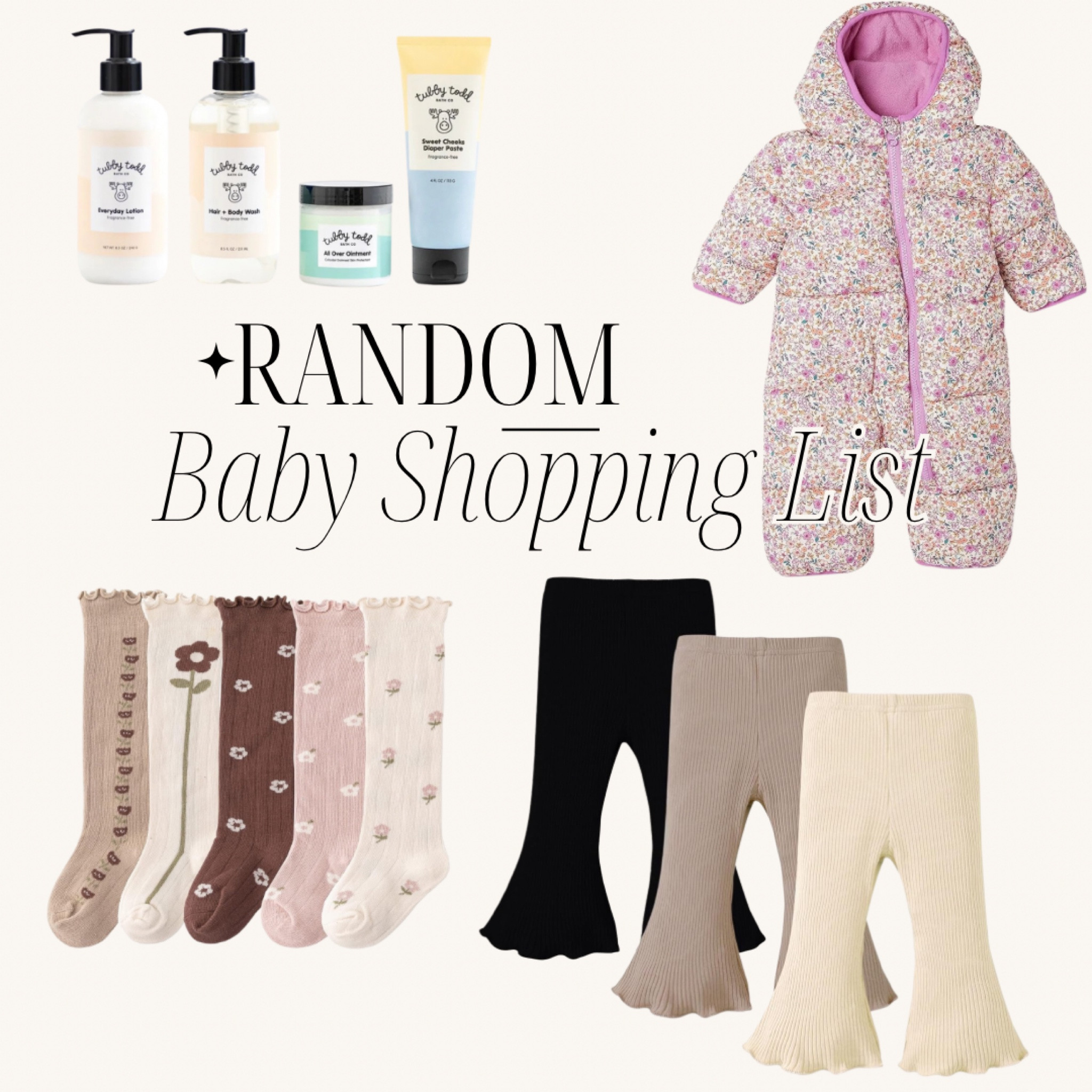Random Baby Shopping List because shopping for babies can be all over the place sometimes! These are things I’m currently adding to cart!

Baby, 6 month old, baby registry, winter baby

#LTKBaby #LTKTravel #LTKSeasonal