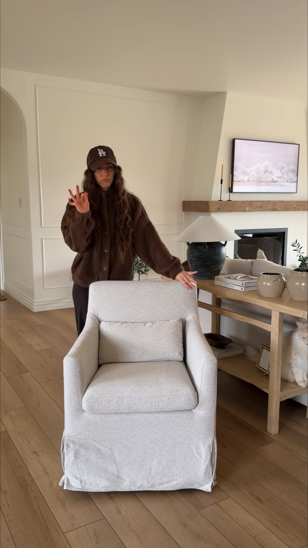 my linen office chair from Wayfair… on sale  🤎
cozy, elevated, and doubles as a dining chair! 

@wayfaircanada

#LTKsale #LTKhome #LTKcanada