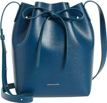 Mansur Gavriel Mini Saffiano Leather Bucket Bag | Nordstrom | Nordstrom Canada