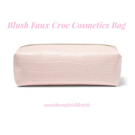 Ordered this $9 Blush Pink Faux Croc Pencil Makeup Case for Pickup

This size is my favorite for carrying cosmetics in my purse. 

#LTKstyletip #LTKfindsunder50 #LTKitbag