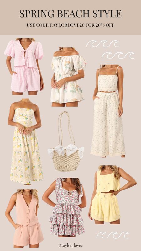 Spring Beach Style

Use code TAYLORLOVE20 for 20% off Petal & Pup

Spring Outfit, Beach Outfit, Beach Vacation, Vacation Outfits, Spring Dress

#LTKSeasonal #LTKfindsunder100 #LTKstyletip